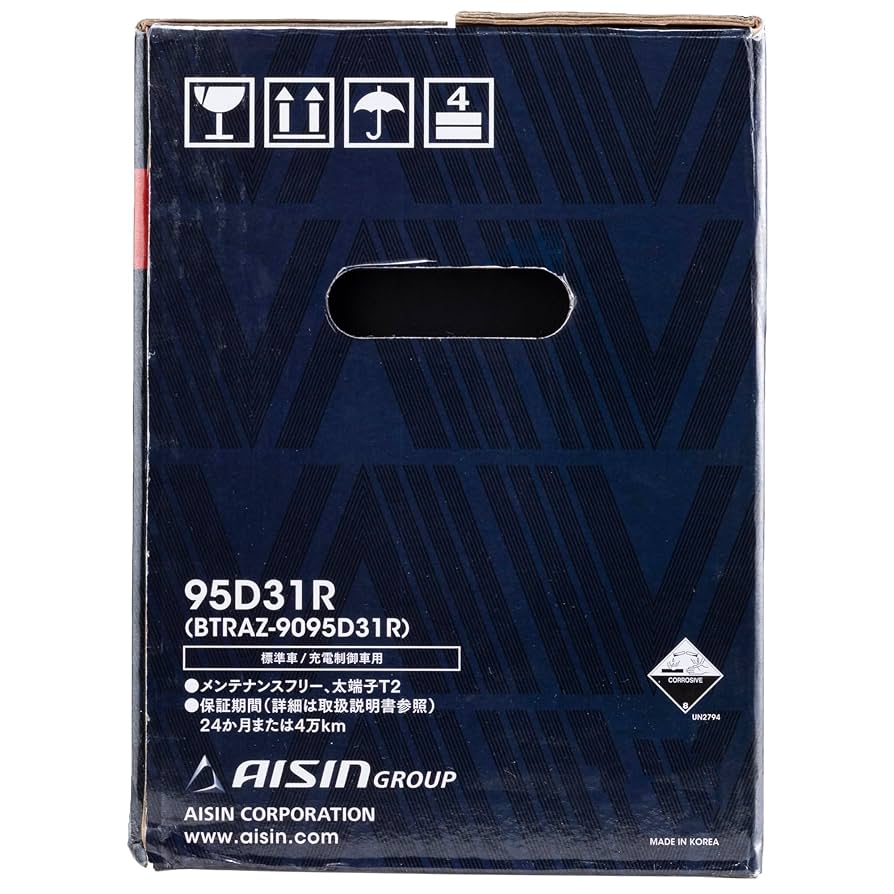 アイシン(AISIN) 車用 バッテリー 95D31R 標準車/充電制御車対応 Amazon | アイシン(AISIN) 車用 バッテリー LN2 標準車/充電制御